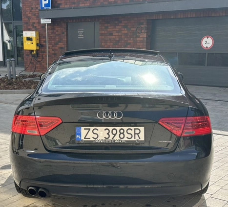 Audi A5 cena 64900 przebieg: 160000, rok produkcji 2012 z Szczecin małe 254